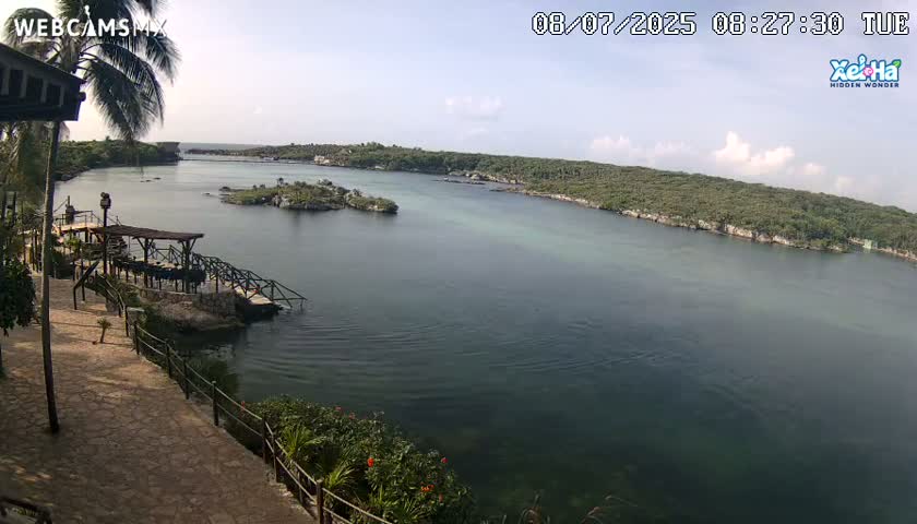 El Parque de Xel Ha Park Live Cam - Tulum, Quintana Roo, Mexico