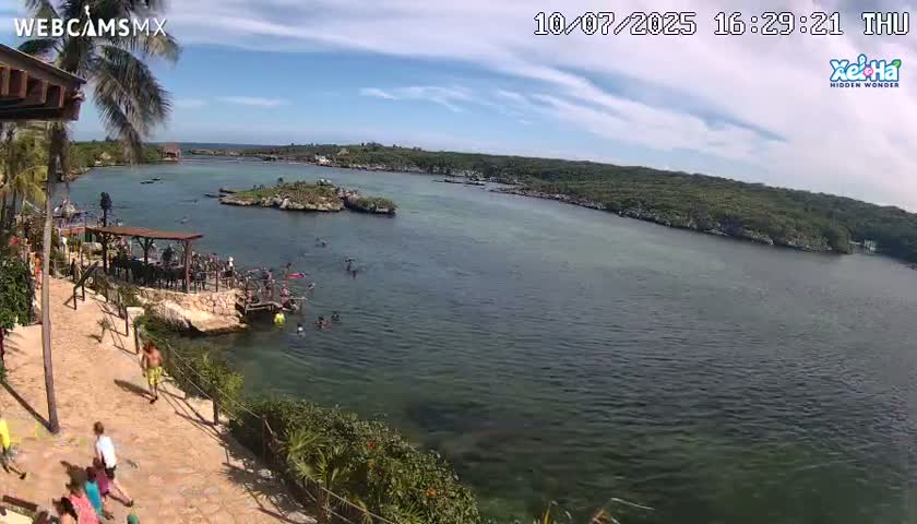 El Parque de Xel Ha Park Live Cam - Tulum, Quintana Roo, Mexico