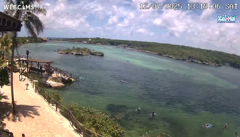 El Parque de Xel Ha Park Live Cam - Tulum, Quintana Roo, Mexico