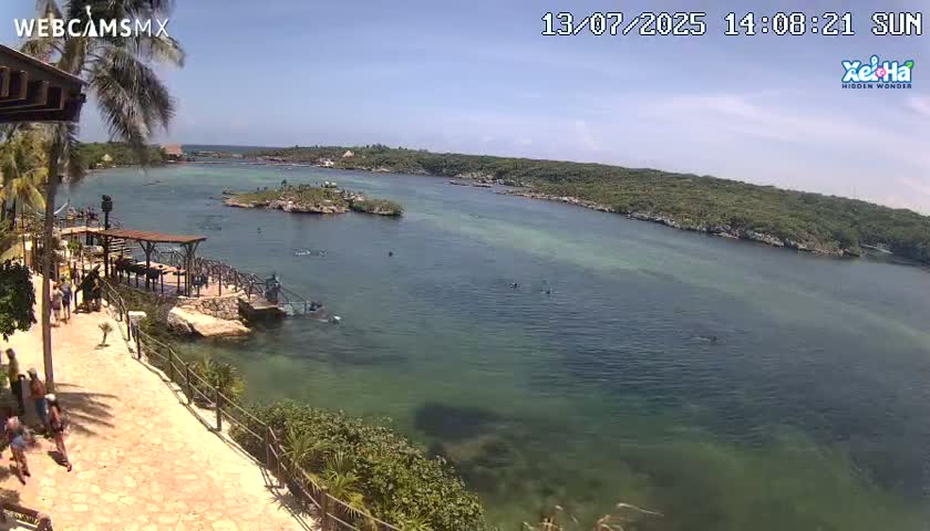 El Parque de Xel Ha Park Live Cam - Tulum, Quintana Roo, Mexico