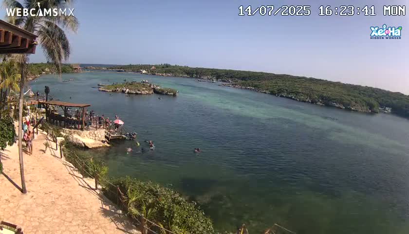 El Parque de Xel Ha Park Live Cam - Tulum, Quintana Roo, Mexico