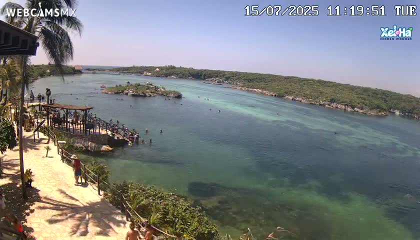El Parque de Xel Ha Park Live Cam - Tulum, Quintana Roo, Mexico