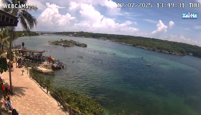 El Parque de Xel Ha Park Live Cam - Tulum, Quintana Roo, Mexico