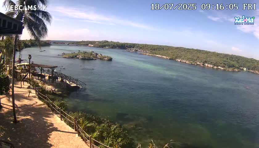 El Parque de Xel Ha Park Live Cam - Tulum, Quintana Roo, Mexico