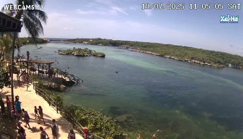El Parque de Xel Ha Park Live Cam - Tulum, Quintana Roo, Mexico