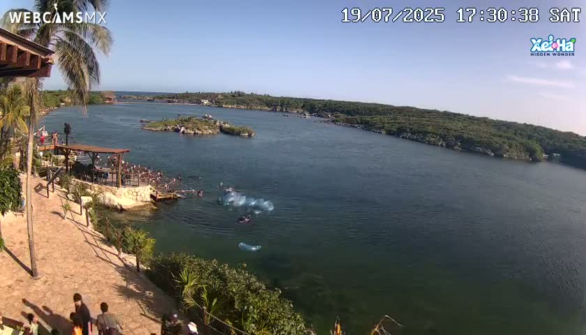 El Parque de Xel Ha Park Live Cam - Tulum, Quintana Roo, Mexico