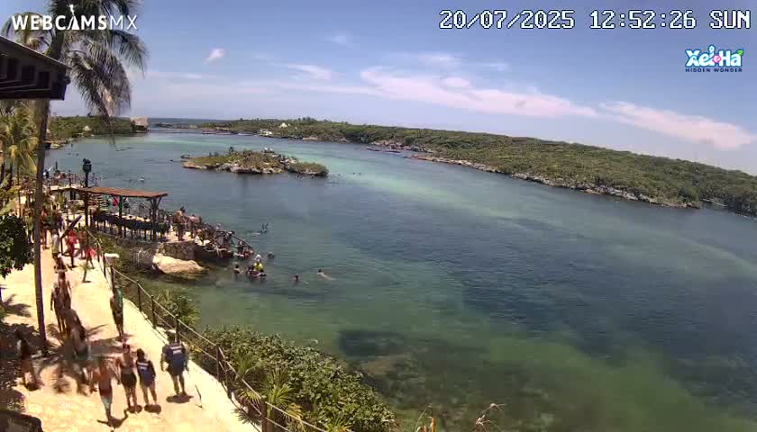 El Parque de Xel Ha Park Live Cam - Tulum, Quintana Roo, Mexico