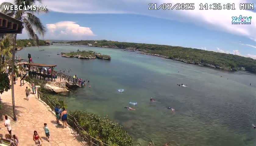 El Parque de Xel Ha Park Live Cam - Tulum, Quintana Roo, Mexico