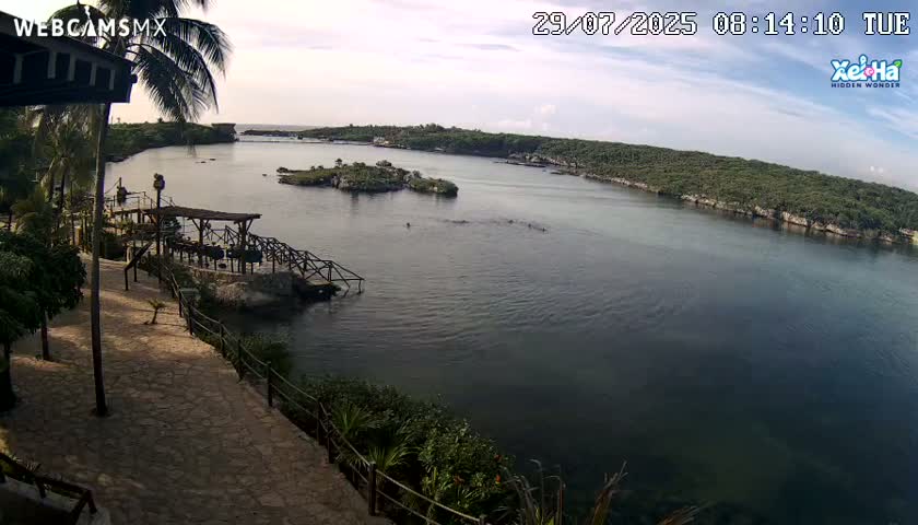 El Parque de Xel Ha Park Live Cam - Tulum, Quintana Roo, Mexico