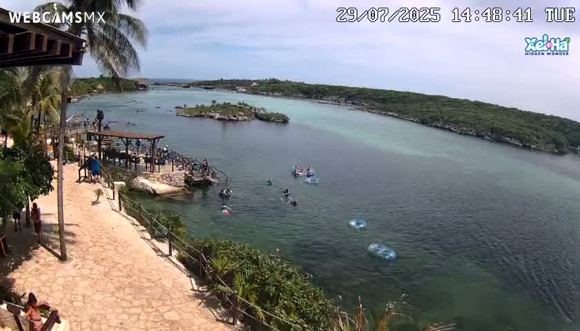 El Parque de Xel Ha Park Live Cam - Tulum, Quintana Roo, Mexico