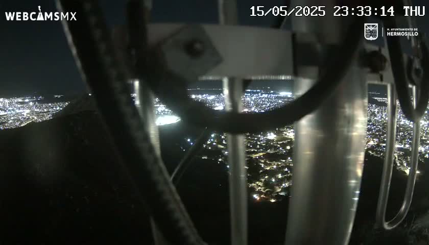 Ciudad de Hermosillo City Skyline Live Cam - Hermosillo,  Sonora, Mexico