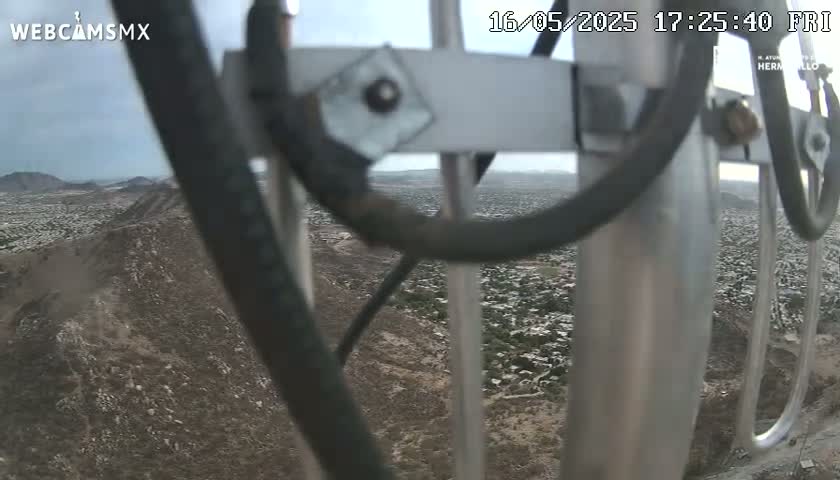 Ciudad de Hermosillo City Skyline Live Cam - Hermosillo,  Sonora, Mexico