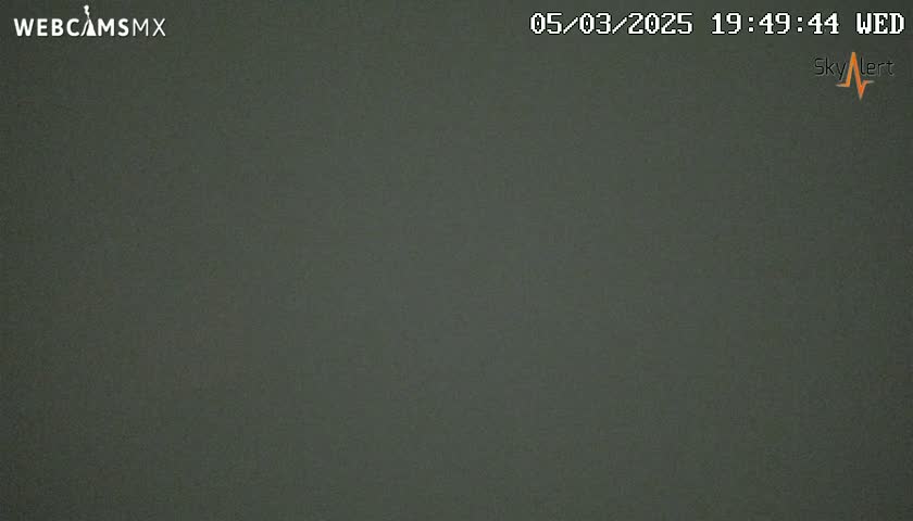 A solid, dark-green screen is shown.