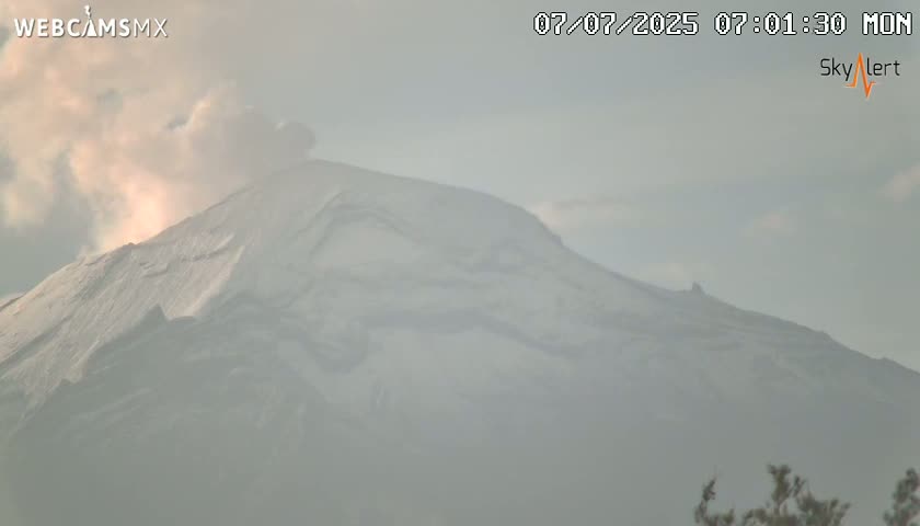 Volcan Popocatepetl Volcano from Amecameca - Amecameca, Estado de Mexico, Mexico