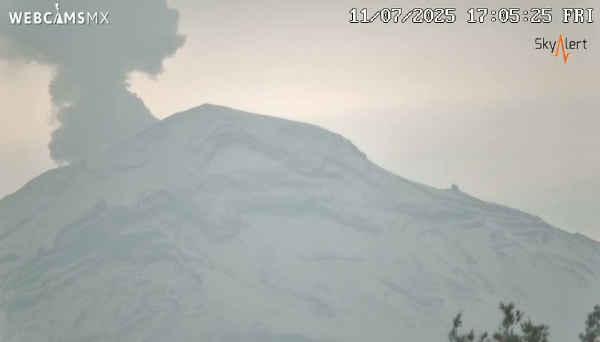 Volcan Popocatepetl Volcano from Amecameca - Amecameca, Estado de Mexico, Mexico