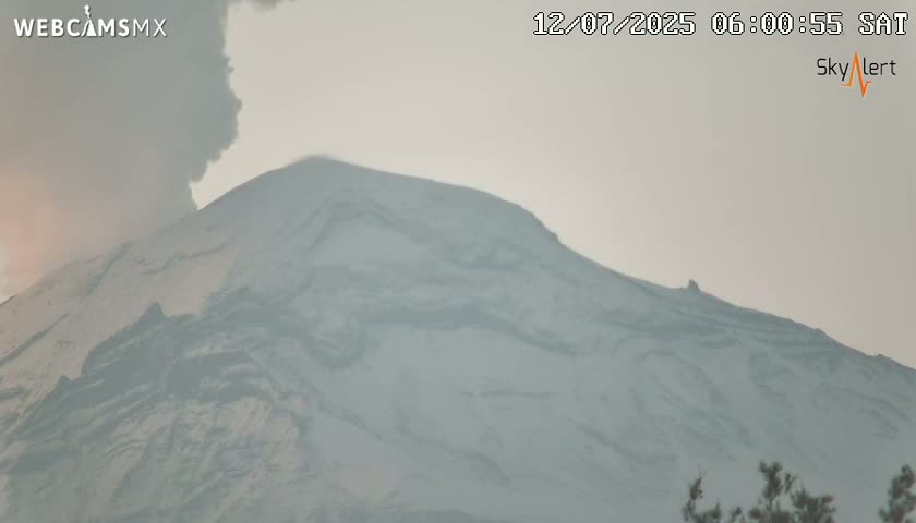 Volcan Popocatepetl Volcano from Amecameca - Amecameca, Estado de Mexico, Mexico