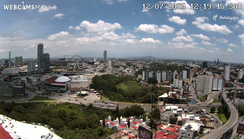 Puebla de Zaragoza City Skyline Live Cam - Puebla, Estado de Puebla, Mexico