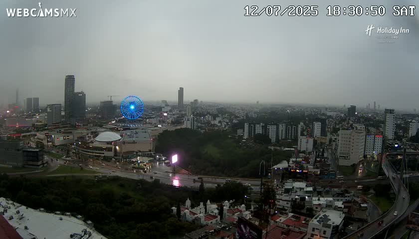 Puebla de Zaragoza City Skyline Live Cam - Puebla, Estado de Puebla, Mexico