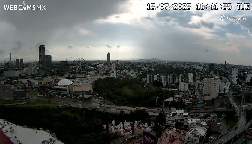 Puebla de Zaragoza City Skyline Live Cam - Puebla, Estado de Puebla, Mexico