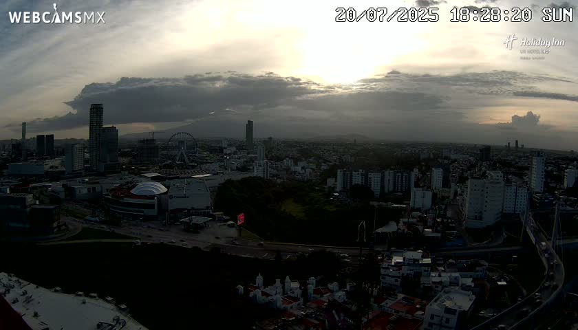 Puebla de Zaragoza City Skyline Live Cam - Puebla, Estado de Puebla, Mexico