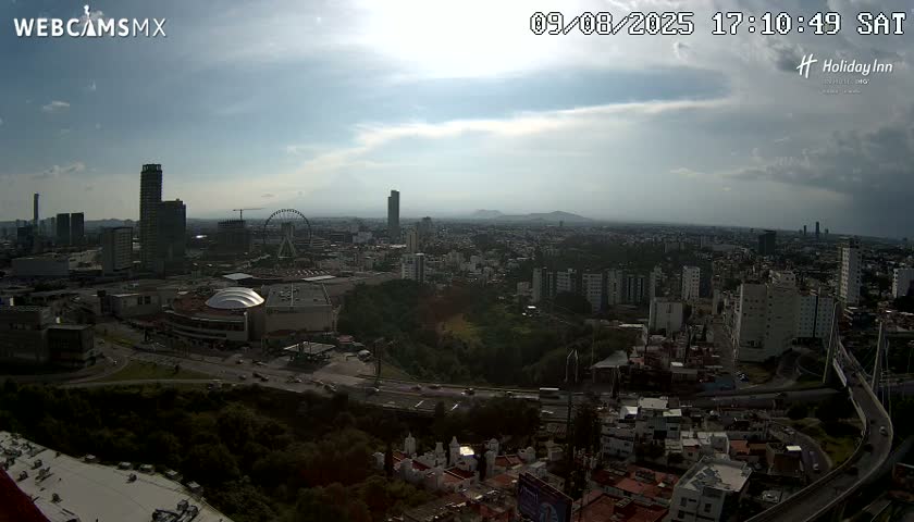 Puebla de Zaragoza City Skyline Live Cam - Puebla, Estado de Puebla, Mexico