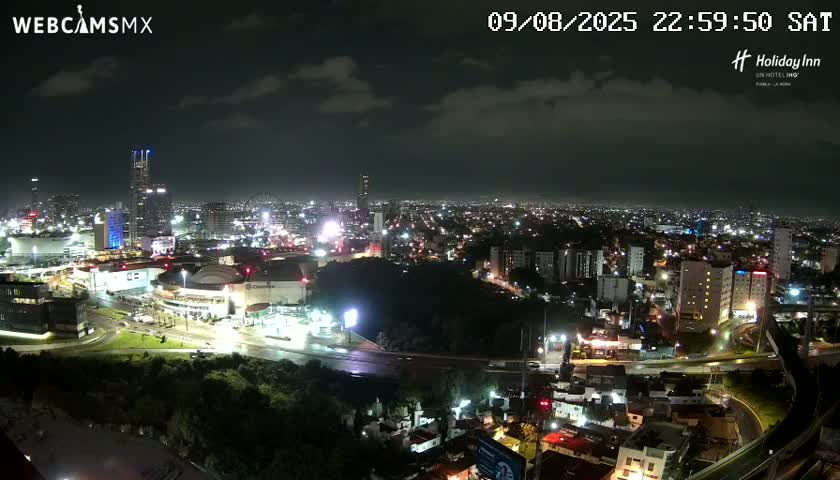 Puebla de Zaragoza City Skyline Live Cam - Puebla, Estado de Puebla, Mexico