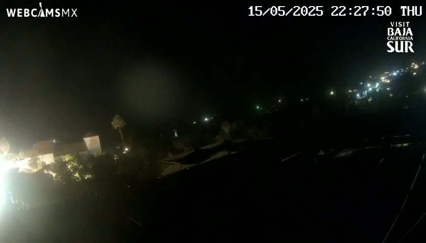 Todos Santos Skyline Live Cam - La Paz, Baja California Sur,  Mexico