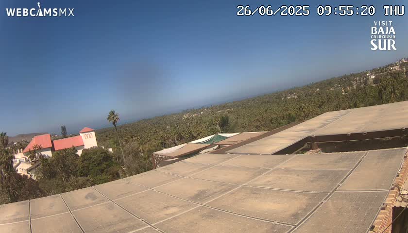 Todos Santos Skyline Live Cam - La Paz, Baja California Sur,  Mexico