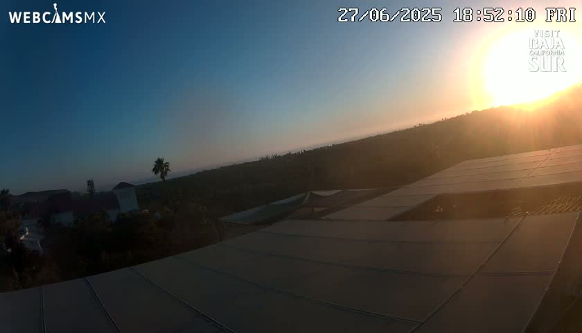 Todos Santos Skyline Live Cam - La Paz, Baja California Sur,  Mexico