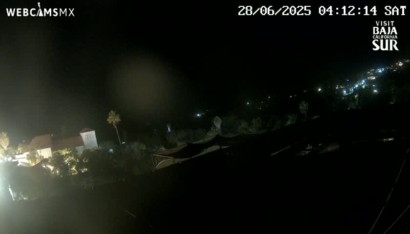 Todos Santos Skyline Live Cam - La Paz, Baja California Sur,  Mexico