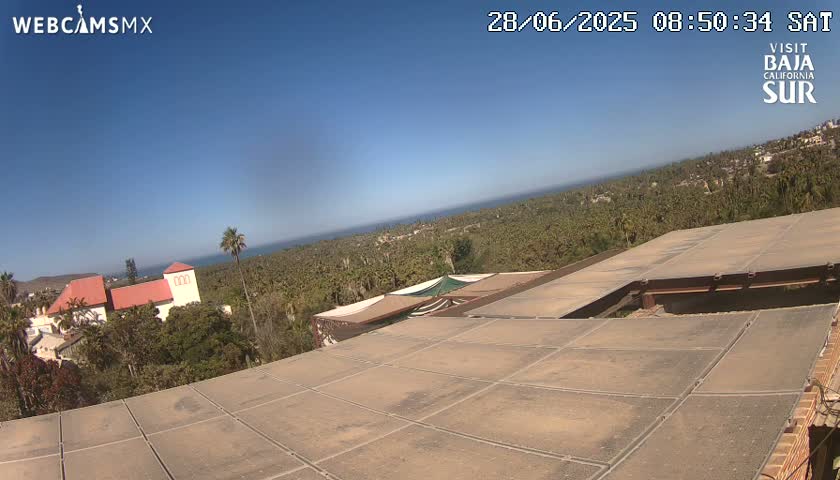 Todos Santos Skyline Live Cam - La Paz, Baja California Sur,  Mexico