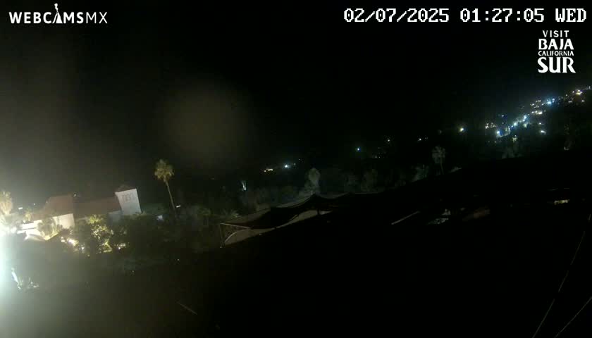 Todos Santos Skyline Live Cam - La Paz, Baja California Sur,  Mexico