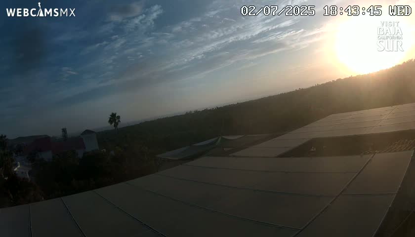 Todos Santos Skyline Live Cam - La Paz, Baja California Sur,  Mexico