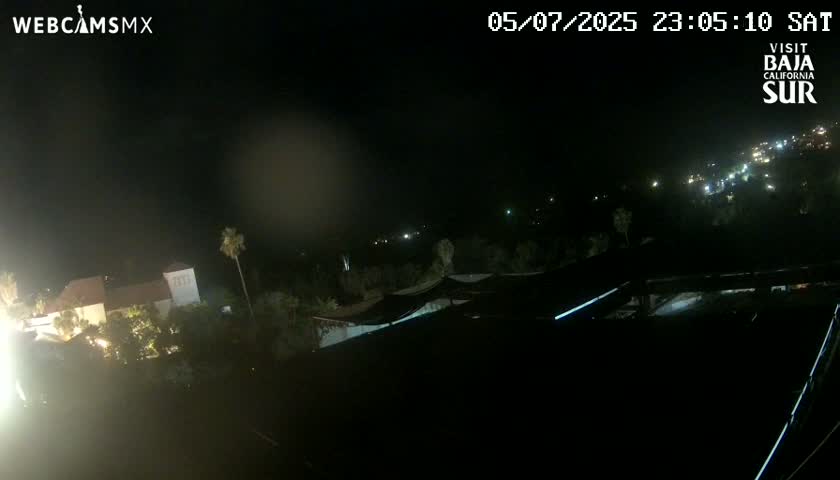 Todos Santos Skyline Live Cam - La Paz, Baja California Sur,  Mexico
