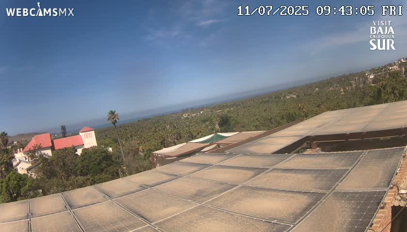 Todos Santos Skyline Live Cam - La Paz, Baja California Sur,  Mexico