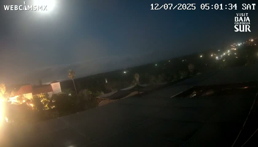 Todos Santos Skyline Live Cam - La Paz, Baja California Sur,  Mexico