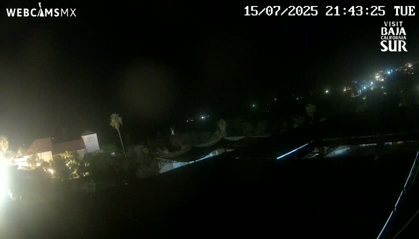 Todos Santos Skyline Live Cam - La Paz, Baja California Sur,  Mexico