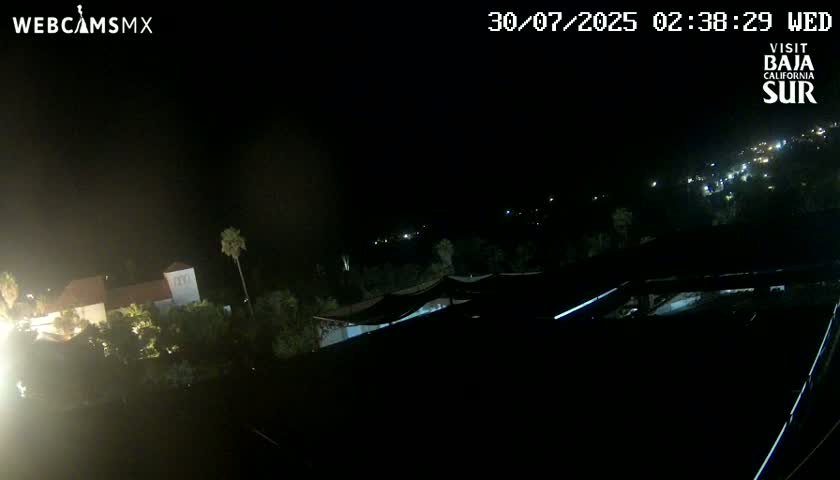 Todos Santos Skyline Live Cam - La Paz, Baja California Sur,  Mexico