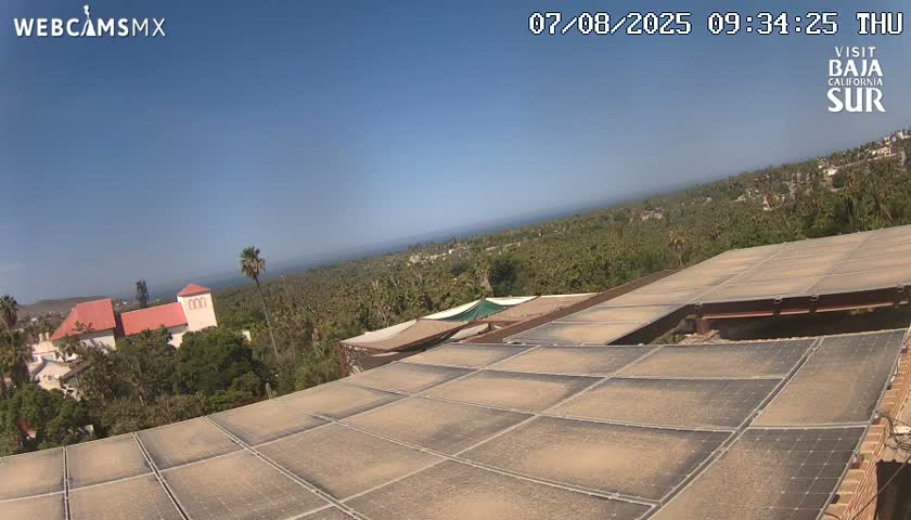 Todos Santos Skyline Live Cam - La Paz, Baja California Sur,  Mexico