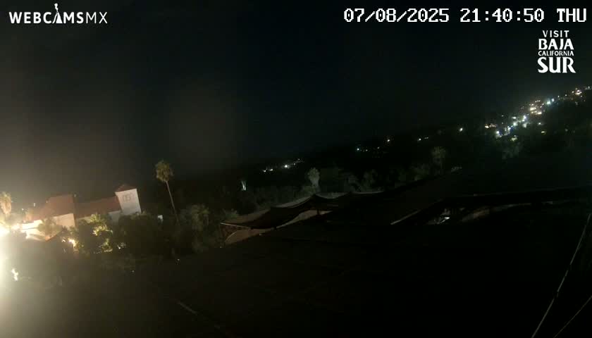 Todos Santos Skyline Live Cam - La Paz, Baja California Sur,  Mexico