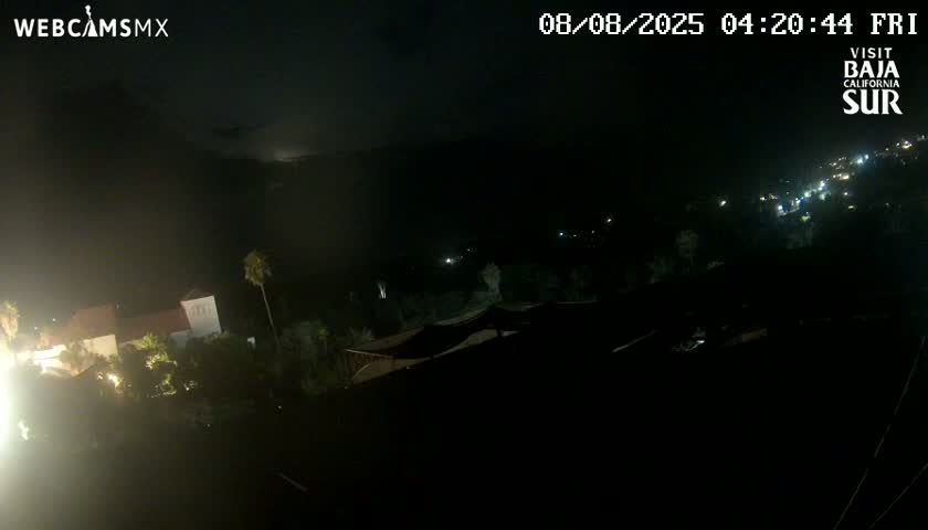 Todos Santos Skyline Live Cam - La Paz, Baja California Sur,  Mexico