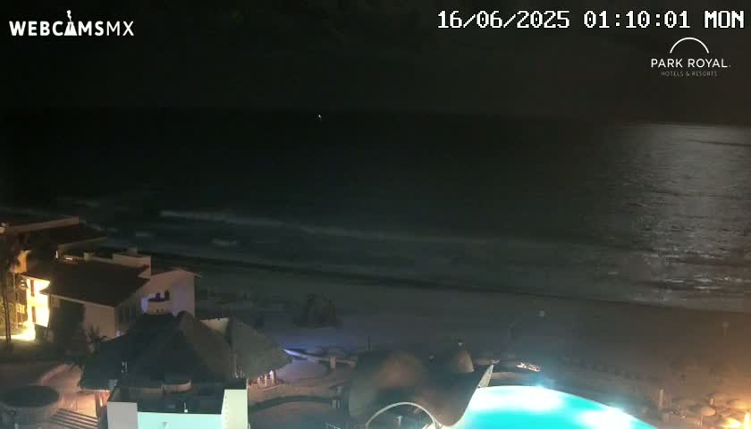 Cancún (Cancun) Playa Marlin Beach Live Cam - Benito Juarez, Quintana Roo, Mexico