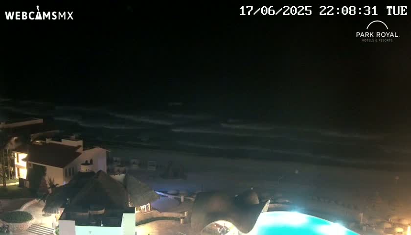Cancún (Cancun) Playa Marlin Beach Live Cam - Benito Juarez, Quintana Roo, Mexico