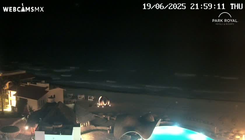 Cancún (Cancun) Playa Marlin Beach Live Cam - Benito Juarez, Quintana Roo, Mexico