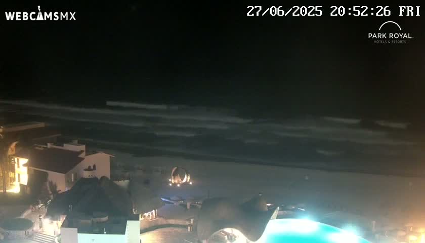Cancún (Cancun) Playa Marlin Beach Live Cam - Benito Juarez, Quintana Roo, Mexico