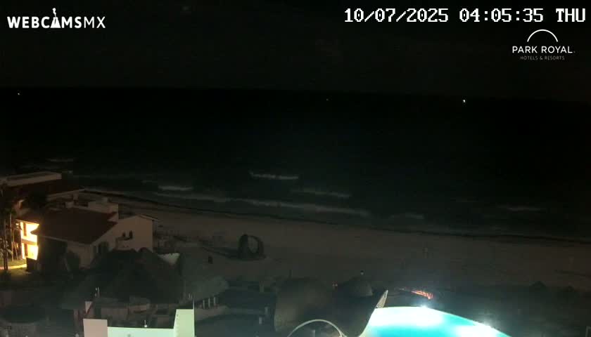 Cancún (Cancun) Playa Marlin Beach Live Cam - Benito Juarez, Quintana Roo, Mexico