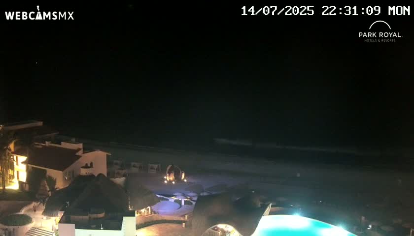 Cancún (Cancun) Playa Marlin Beach Live Cam - Benito Juarez, Quintana Roo, Mexico