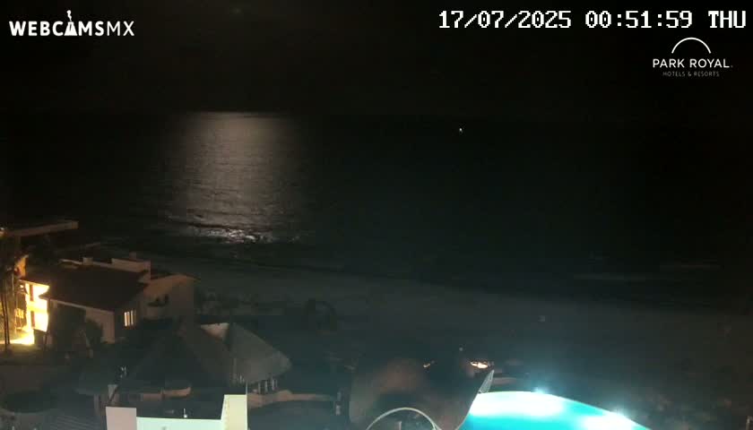 Cancún (Cancun) Playa Marlin Beach Live Cam - Benito Juarez, Quintana Roo, Mexico