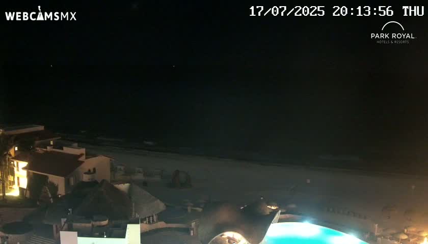 Cancún (Cancun) Playa Marlin Beach Live Cam - Benito Juarez, Quintana Roo, Mexico