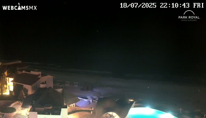 Cancún (Cancun) Playa Marlin Beach Live Cam - Benito Juarez, Quintana Roo, Mexico
